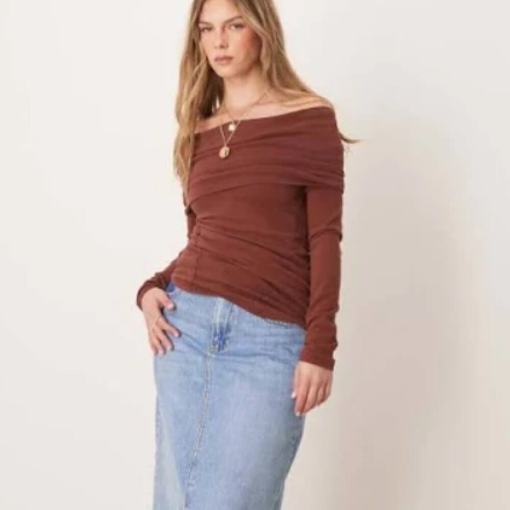 new Free People We The Free Iris Layering Top Black 525